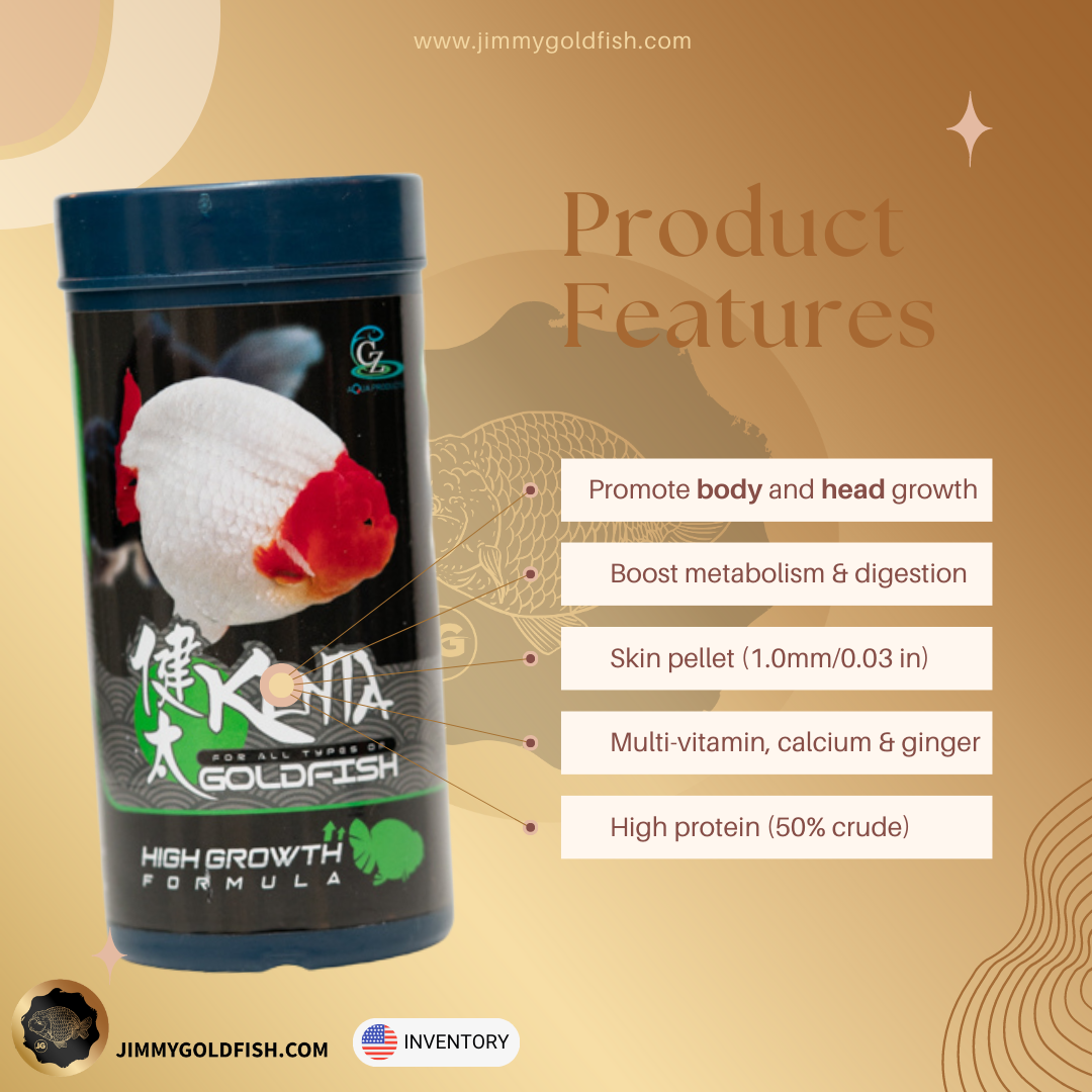 Kenta High Growth 180g, 1mm Sinking Pellets