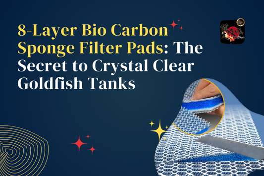 8-Layer Bio Carbon Sponge Filter Pads: The Secret to Crystal Clear Goldfish Tanks