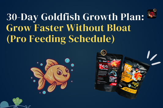 30-Day Goldfish Growth Plan: Grow Faster Without Bloat (Pro Feeding Schedule)