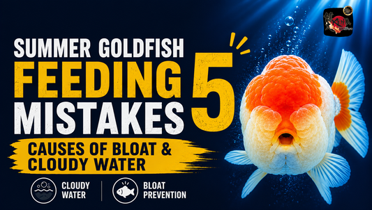 Summer Goldfish Feeding Mistakes: 5 Common Causes of Bloat and Cloudy Water
