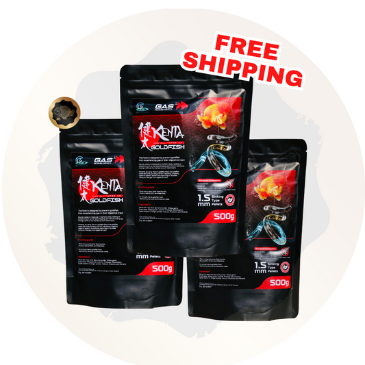 3 Packs New Kenta Gas Release  Jumbo Bags 500g FREE SHIPPING . 1.5mm ( Sinking Pellets )