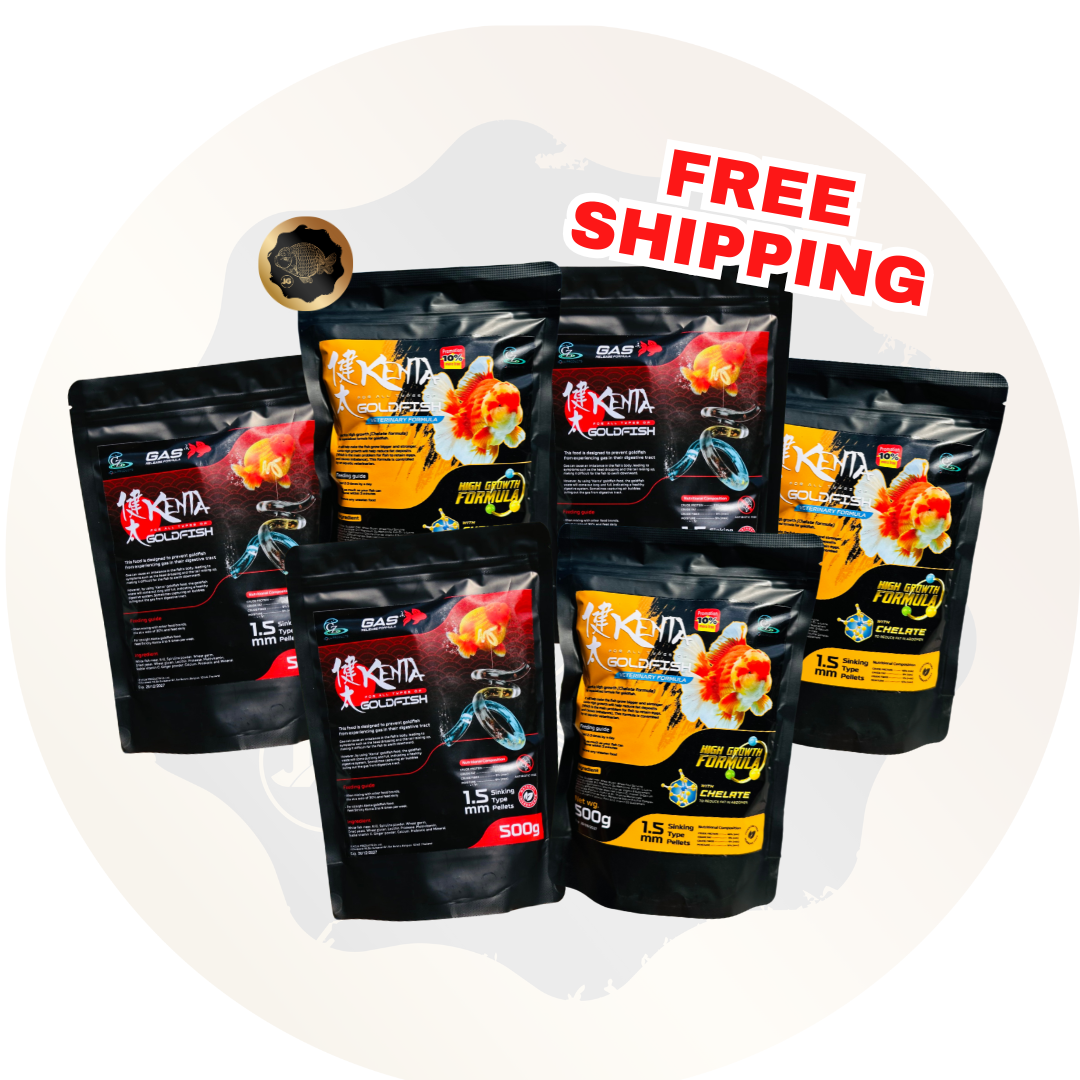 Combo Jumbo Bag 3 Kenta Gas Release 500g and 3 Kenta High Growth extra 10% 550g Total FREE SHIPPING . 1.5mm (Sinking Pellets)
