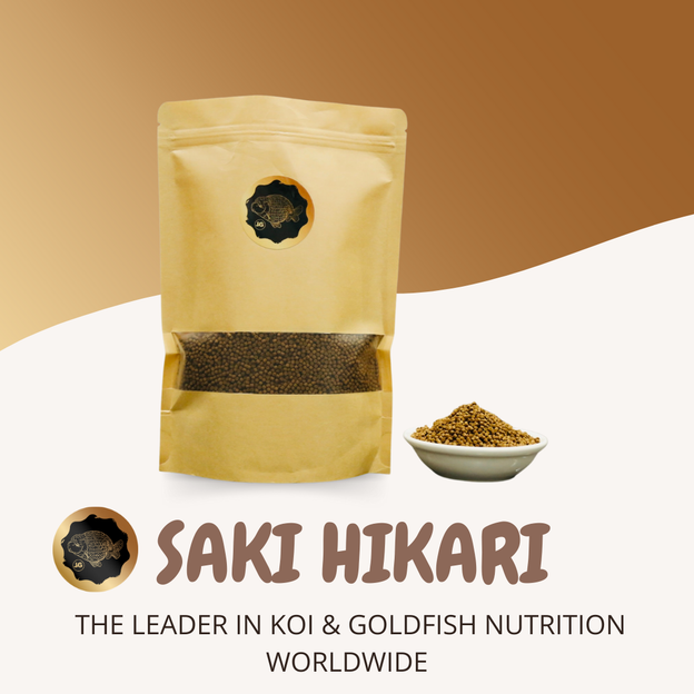 Dieta de crecimiento Saki Hikari de 1,7 a 2 mm (pellet que se hunde) 1 libra