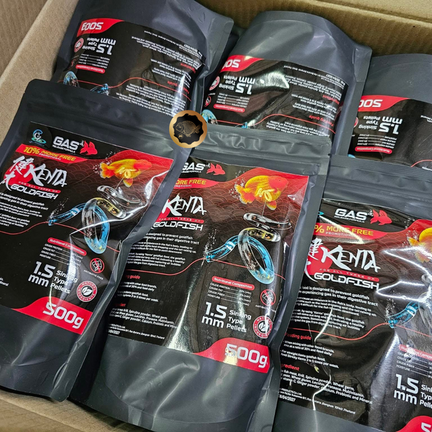 NEW* Kenta Release Gas Jumbo Bag 500g, 1.5mm (Sinking Pellets)