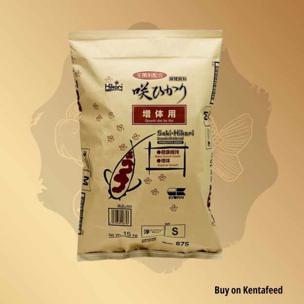 Dieta de crecimiento Saki Hikari de 1,7 a 2 mm (pellet que se hunde) 1 libra