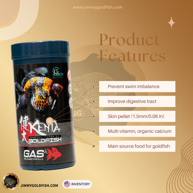 Kenta Release Gas 150 g, balines de hundimiento de 1,5 mm